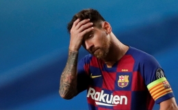 Lionel Messi cs Tersingkir dari Bayern 2-8 I Gambar : Reuters