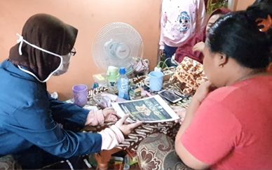 Edukasi bahan herbal dan manfaatnya. Sumber: dok. pribadi.