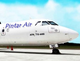 Ilustrasi pesawat jenis ATR yang bernama Pintar Air dari Internet. (Foto: ekorantt.com).