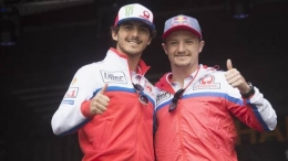 Duet tim Pramac Racing, Francesco Bagnaia dan Jack Miller | Foto Gazetta.it