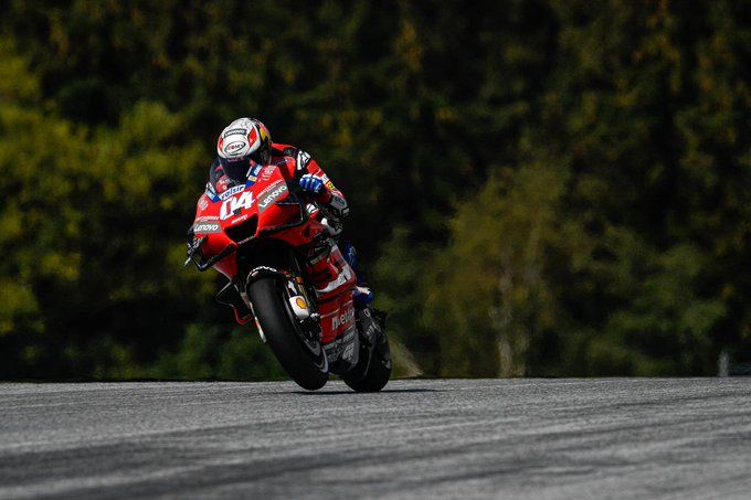 Andrea Dovizioso kembali menjadi pemenang (ke-3 kalinya) di seri Red Bull Ring, Austria (16/8). Gambar: Motogp.com