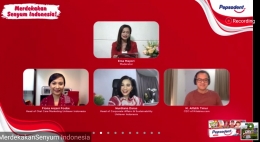 Narasumber dalam virtual event peluncuran Pepsodent edisi khusus merah putih
