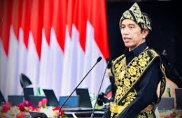 Pidato Presiden di Gedung Nusantara Komplek Senayan, Jakarta Jumat, 14 Agustus 2020. //Twitter- @jokowi