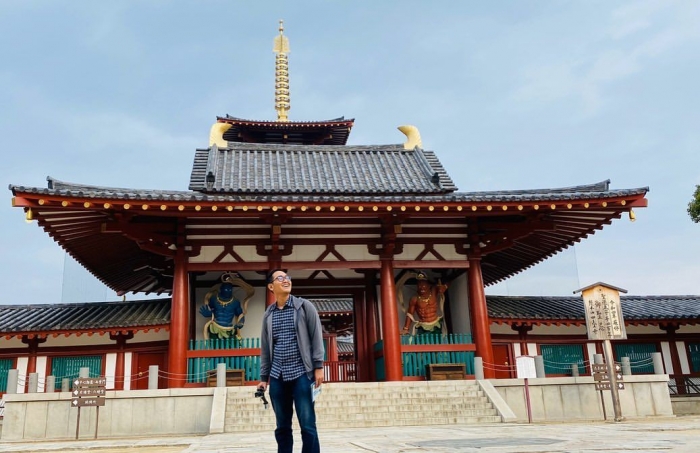 Kuil Shitennoji di Osaka (dokpri)