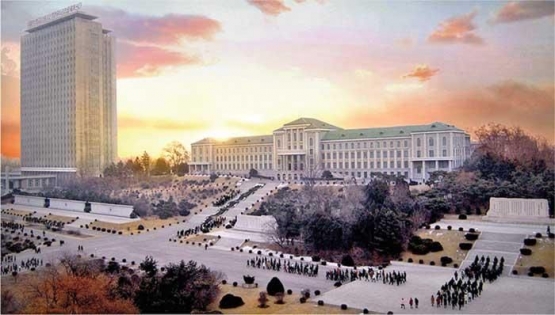 Foto Universitas Kim Il-Sung (sumber: exploreddprk.com)