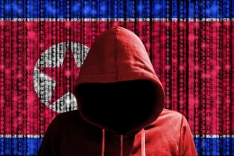 Ilustrasi Hacker Korea Utara (sumber: fifthdomain.com)