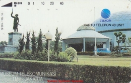 Kartu telepon bergambar Museum Telekomunikasi (Dokpri)