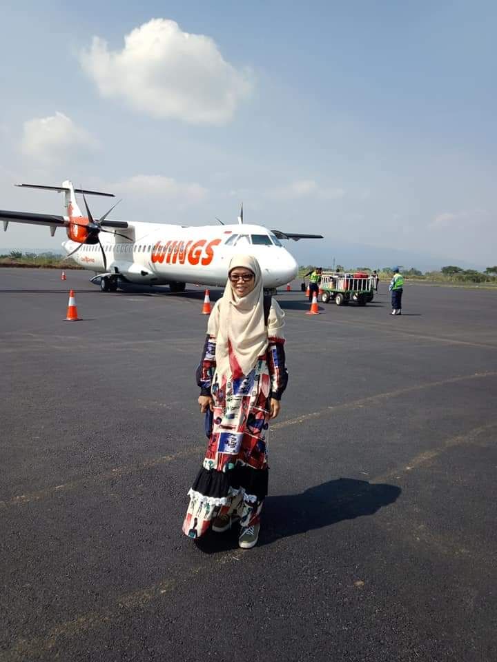 Saat saya berada di Bandara Wiriadinata, Tasikmalaya. (Dokumen pribadi)