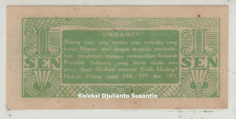Undang-undang untuk pemalsuan uang (Dokpri)