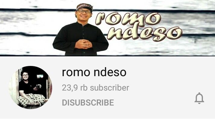 Sumber akun YouTube Romo Ndeso