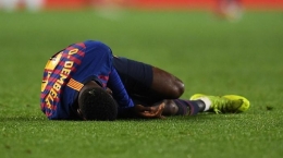 Ousmane Dembele, penyerang mahal yang rentan cedera (Sumber : sport.detik.com)