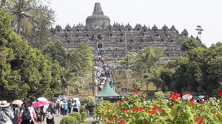 Borobudur. Dokpri : tahun 2019