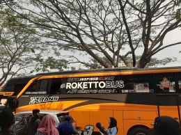 Roketto Bus tampak dari samping|Dok. Pribadi
