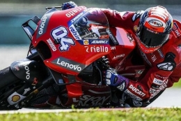 Ducati dan Andrea Dovizioso adalah kolaborasi yang bagus untuk saat ini. Gambar: AFP via Kompas.com