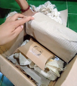 Packaging Pengiriman Produk (Dok. pribadi)