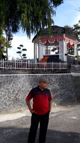 Dokpri | Gazebo rumah pengasingan Sukarno di Parapat