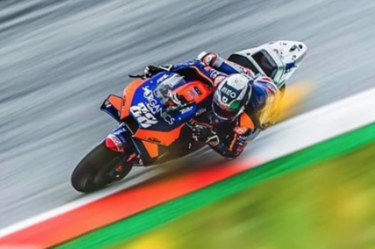 Pebalap MotoGP Miguel Oliveira. (KOMPAS.com/Aprida Mega Nanda)
