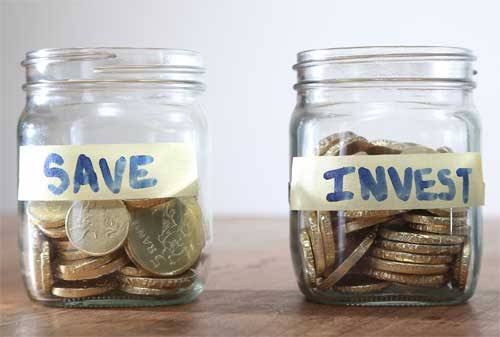 Antara menabung atau berinvestasi.|Sumber: finansialku.com