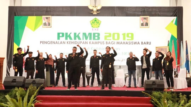 PKKMB UST Yogyakarta, Senin (02/09/2019).