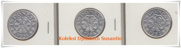 Koin Indonesia dalam beberapa penerbitan (Koleksi pribadi)