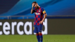 Messi seperti kehilangan semangat karena tidak ada lagi lawan abadi yang selalu diperbandingkan kehebatannya (news.sky.com)
