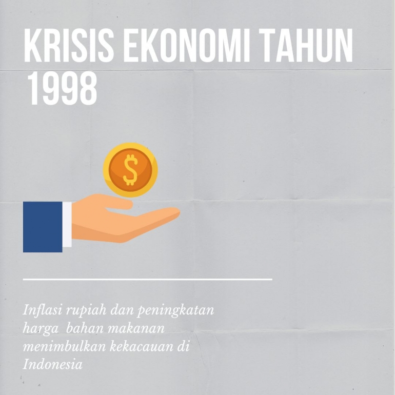 Krisis Ekonomi Tahun 1998 (sumber gambar: @indahladya)