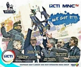 Premier League pernah disiarkan oleh RCTI dan MNCTV. Gambar: MNC Group via Bola.net