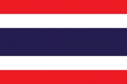 Bendera Thailand (gambar: countryflags.com)