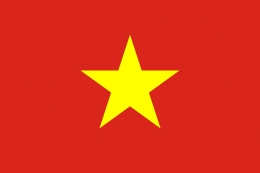 Bendera Vietnam (gambar: wikimedia commons)