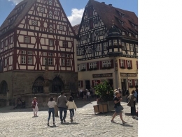 Kota tua Rothenburg (Dokumentasi Gana)