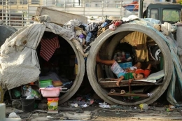 Kemiskinan di Filipina/voanews.com