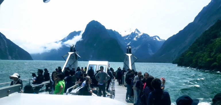 Milford Sound NZ. Dokpri