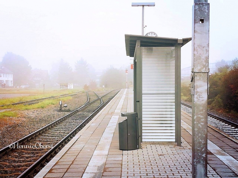 Stasiun kecil di Jerman - foto: HennieTriana