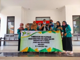 Pelepasan KKN-DR di Kecamatan Ajibarang,28/8/2020