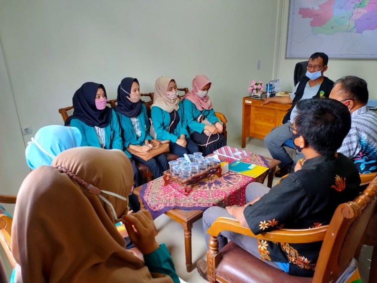 Pengarahan dan Koordinasi dari Kecamatan Ajibarang(dokpri)