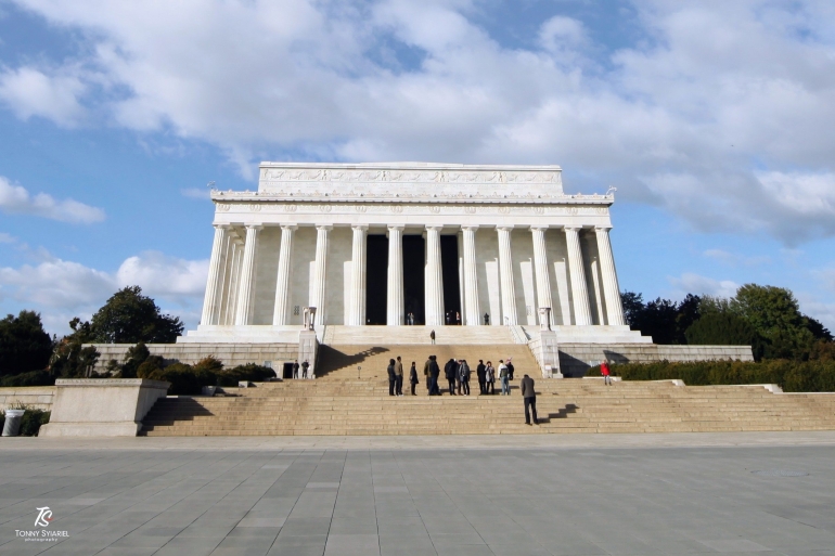 Lincoln Memorial, Washington DC. Sumber: Dokumentasi pribadi