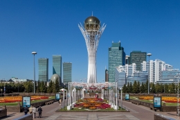 Kota Nur Sultan (Astana), Kazakhstan. Sumber: aboutkazakhstan.com