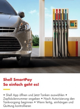 Aplikasi smartpay untuk bayar BBM di SPBU Jerman (Dok.Shell)