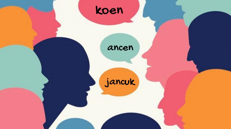 Meski dianggap sebagai bahasa paling kasar, bahasa Surabaya menunjukkan karakter penutur yang tegas (ilustrasi diolah dari depositphotos.com)