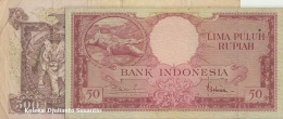 Uang macan menjadi buaya Rp 50 (koleksi pribadi)