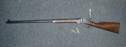 Keterangan gambar: ilustrasi senjata api pemburu. Sumber gambar: wikipedia.org