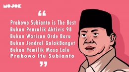 Satire untuk Prabowo Subianto (mojok.com/hanif)