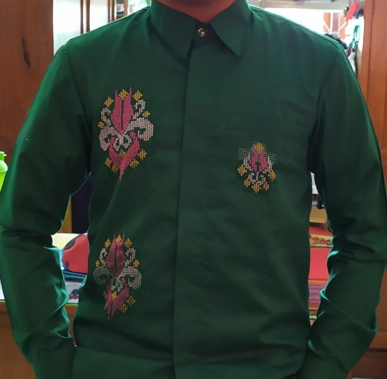 Kain Karawo Gorontalo – Gambaran