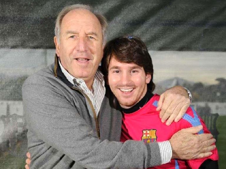 Carles Rexach dan Lionel Messi | infobae.com