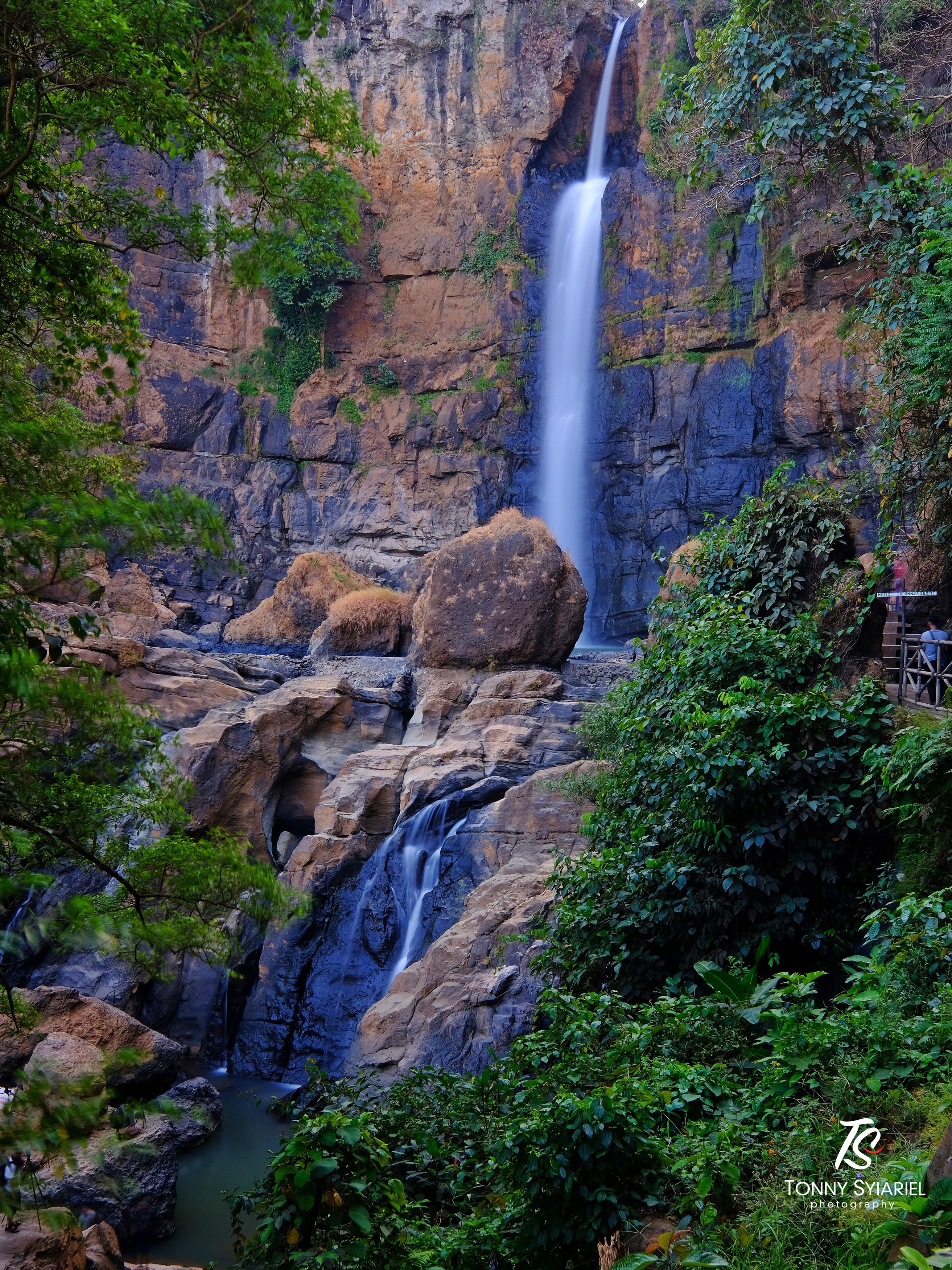 Curug Cimarinjung, Geopark Ciletuh. | Sumber: Dokumentasi pribadi