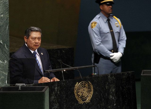 SBY di Forum Debat Umum PBB. Sumber: news.un.org