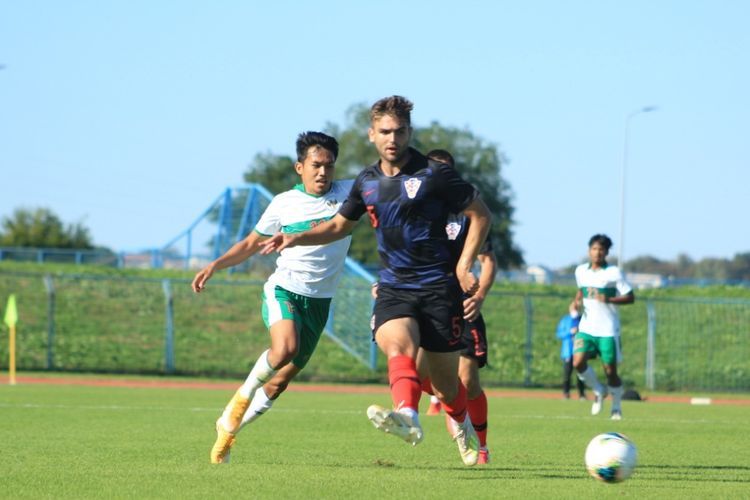 Garuda Muda vs Kroasia (Foto PSSI.org)