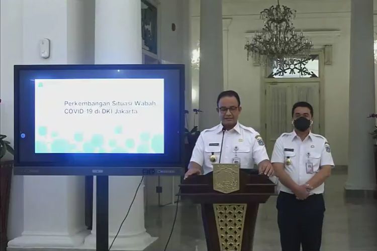 Mulai 14 September 2020, PSBB Jakarta akan diberlakukan kembali secara total (tangkapan layar YouTube Pemprov DKI Jakarta)