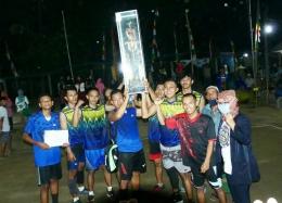 Juara Tournament Bola Voli (Dok. pribadi)