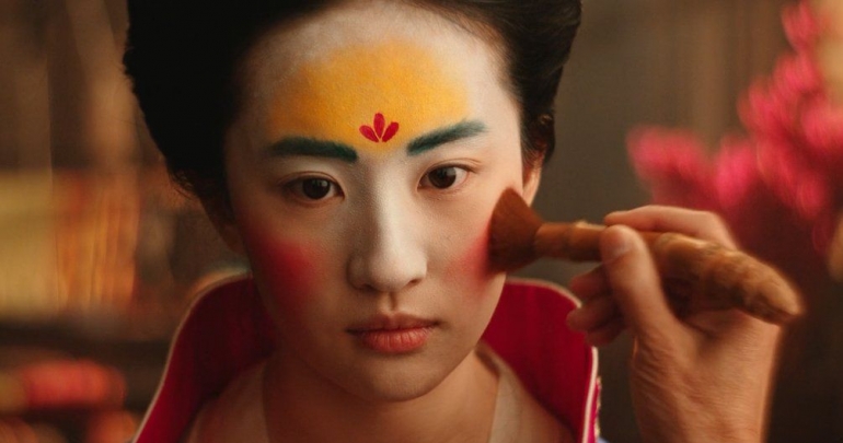 Mulan Make up, sumber: twitter @XiranJayZhau